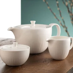 Erne Teaset - Teapot, Cream & Sugar