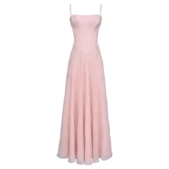 Esme Lurex Chiffon Dress
