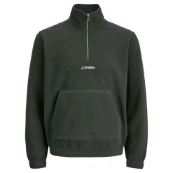 Best JACK & JONES Esoho Half Zip Fleece Sweatshirt