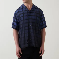 Outlet HUGO Espino Gradient Camp Shirt