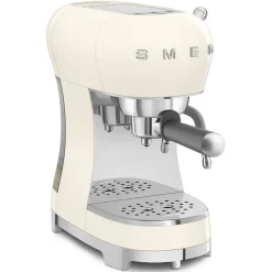 Espresso Coffee Machine in Cream