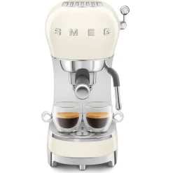 Espresso Coffee Machine in Cream