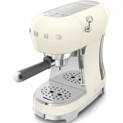 Espresso Coffee Machine in Cream