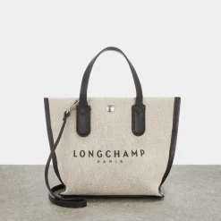 Outlet LONGCHAMP Essential Canvas Medium Tote Bag