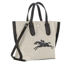 Outlet LONGCHAMP Essential Canvas Medium Tote Bag