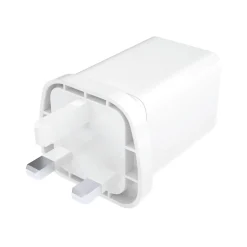 Essentials Duel USB-C 50w Plug White
