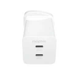 Essentials Duel USB-C 50w Plug White