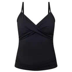 Essentials Twist Front Tankini Top