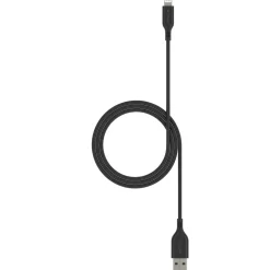 Essentials USBA to lightning 1M Black