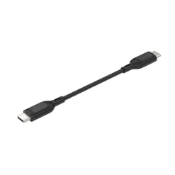 Essentials USBA to lightning 1M Black