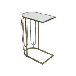 Estela Mirrored Sofa Side Table