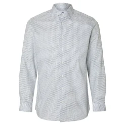 Ethan Printed Slim Fit Shirt