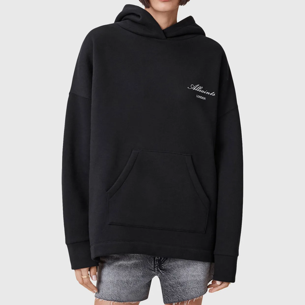Etienne Shkull Logo Oversized Hoodie