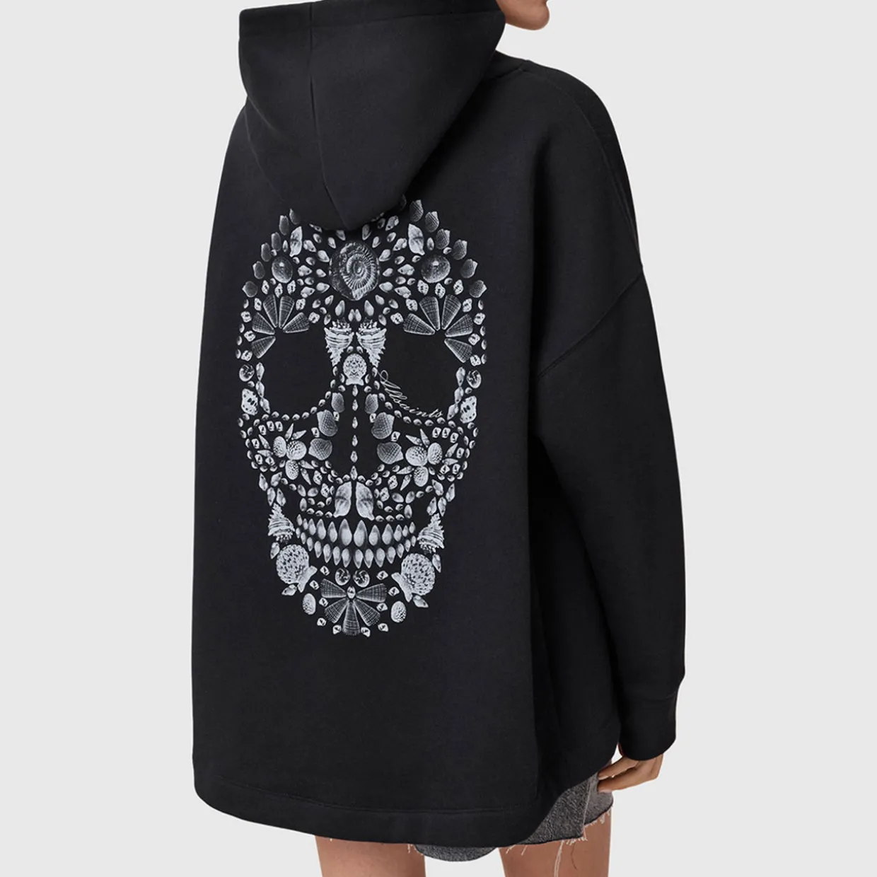Etienne Shkull Logo Oversized Hoodie