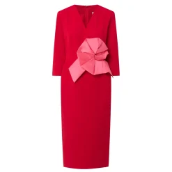 New CAROLINE KILKENNY Everly Flower Appliqué Pencil Dress