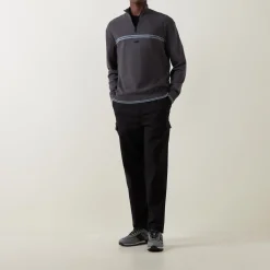 Ever-X Logo Half-Zip Sweater