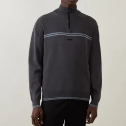Ever-X Logo Half-Zip Sweater
