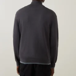 Ever-X Logo Half-Zip Sweater