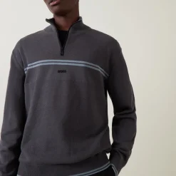 Ever-X Logo Half-Zip Sweater