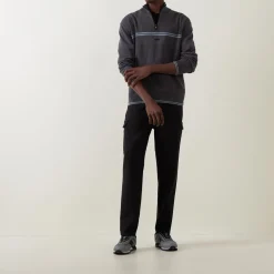 Ever-X Logo Half-Zip Sweater