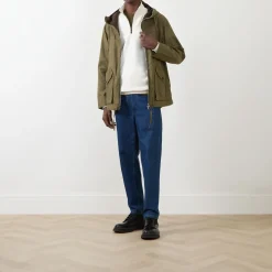 Fashion BARBOUR INTERNATIONAL Ewan Half-Zip Logo Sweatshirt