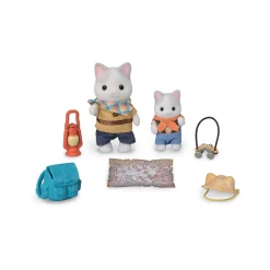 Exciting Exploration Latte Cat Brother & Baby Set