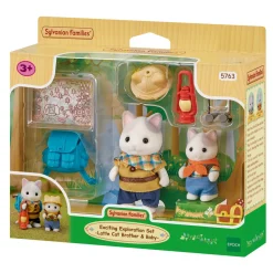 Exciting Exploration Latte Cat Brother & Baby Set