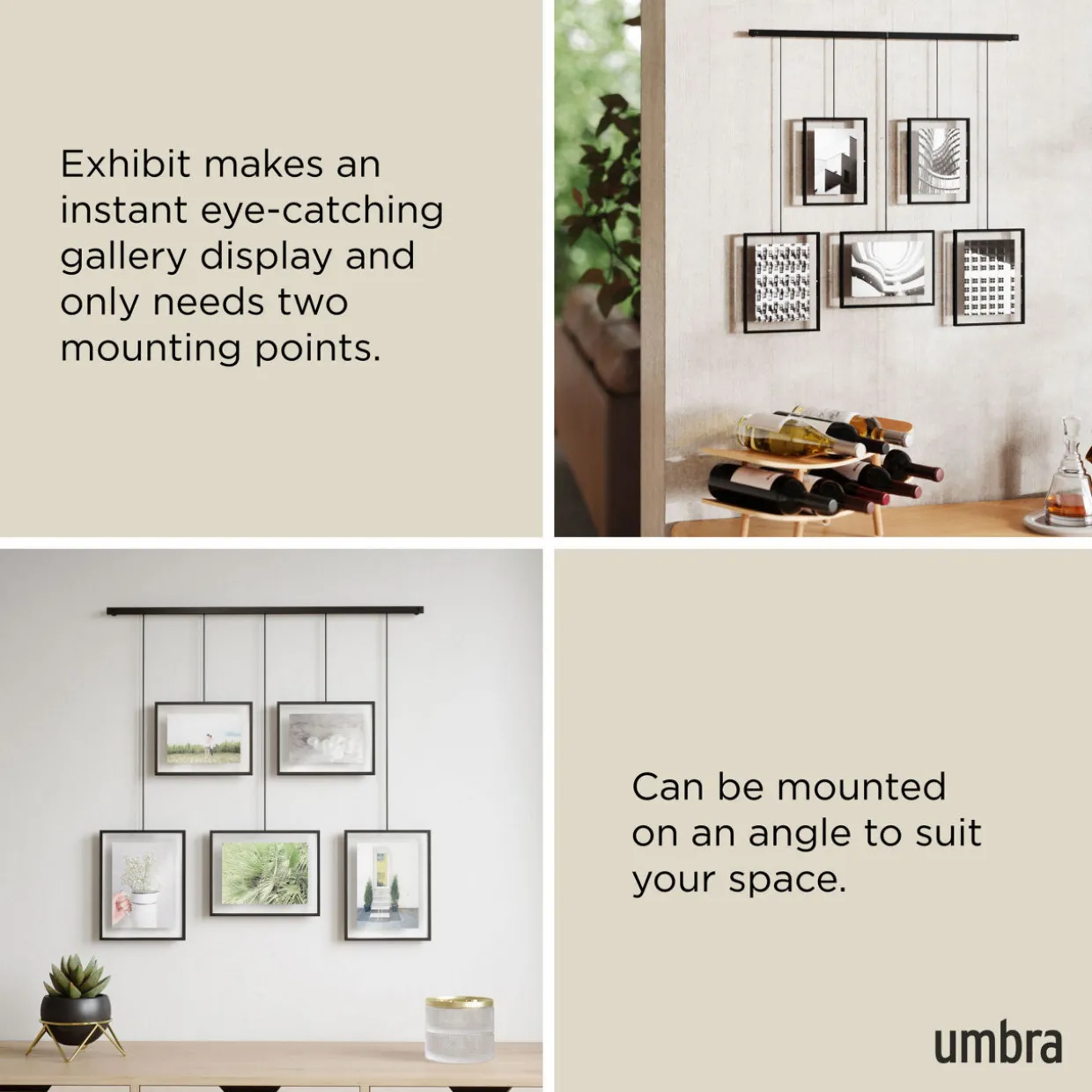 Exhibit Gallery Picture Frame Set