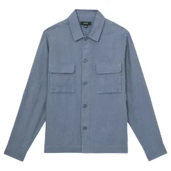 Eze Twin-Pocket Linen Overshirt