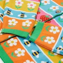 Fairisle Striped Cardigan