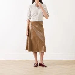 Falange Coated Skirt