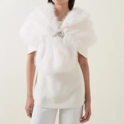 Outlet JOSEPH RIBKOFF Faux Fur Stole