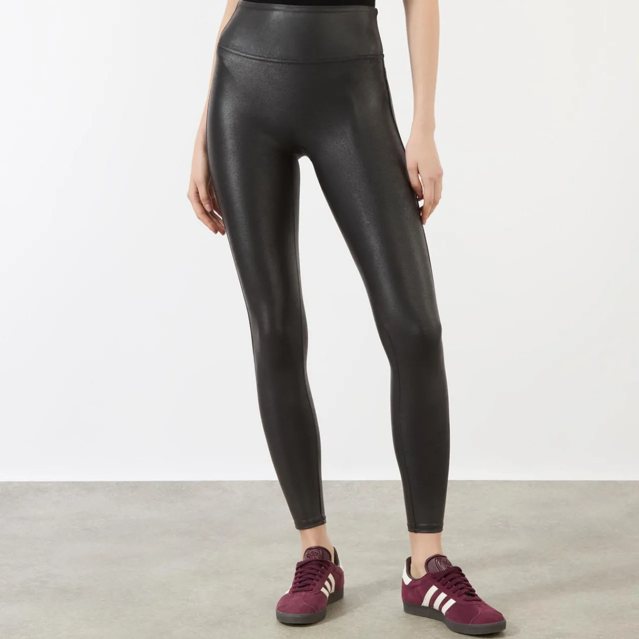 Fashion SPANX Faux Leather Leggings Petite