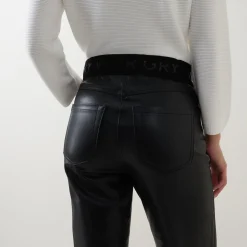 Faux Leather Trousers