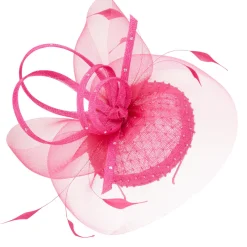 New KR SNOXELL & SONS Feather Embellished Fascinator