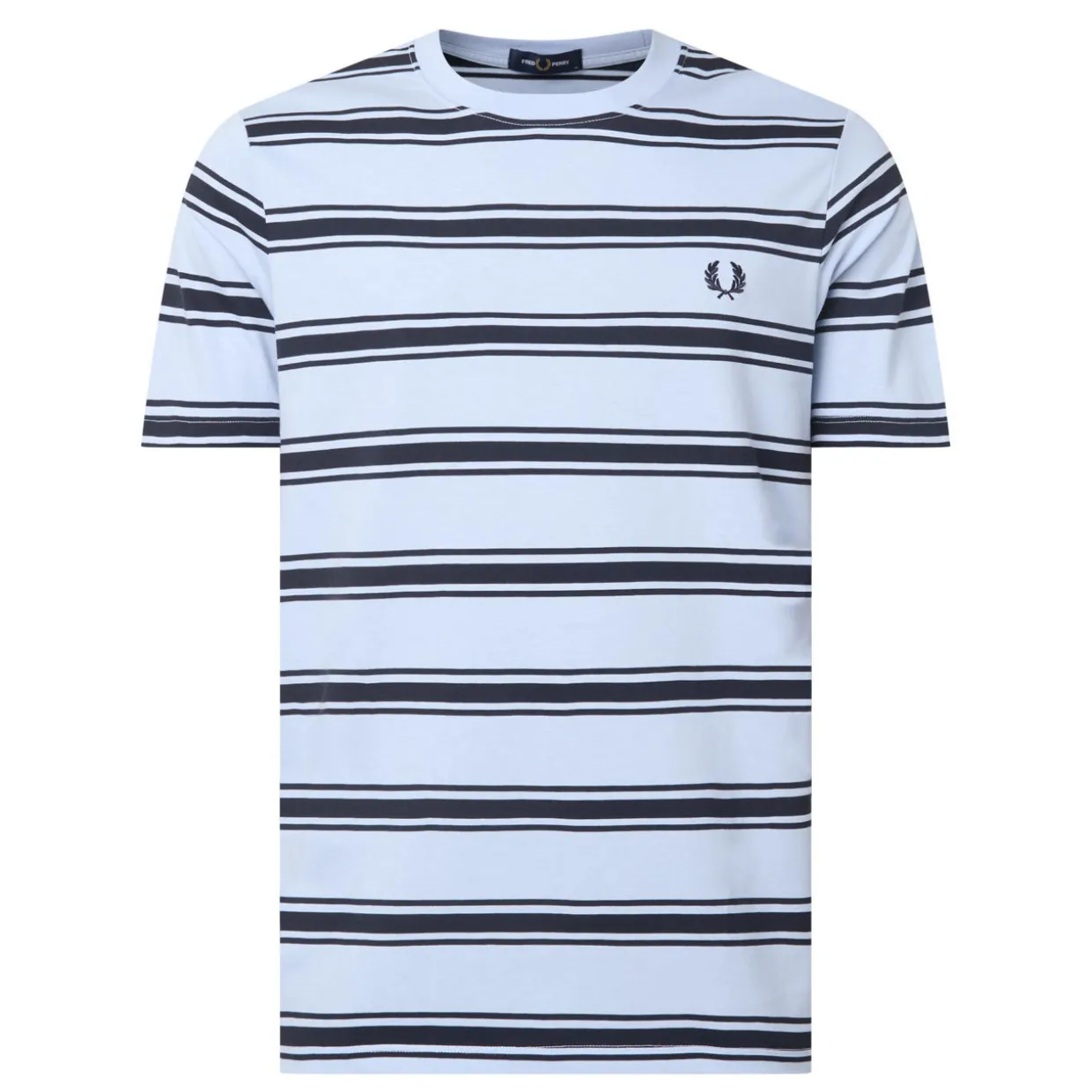 Fine Stripe Logo T-Shirt