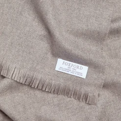 Fine-Knit Frayed Scarf