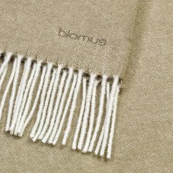 New BLOMUS Finho Throw Indian Tan