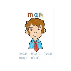 Fashion ORCHARD TOYS First Words Sticker Colouring Book