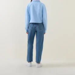 Flag Logo Half-Zip Sweatshirt