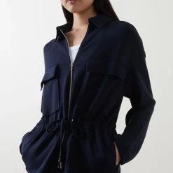 Clearance GERRY WEBER Flap Pocket Drawstring Jacket