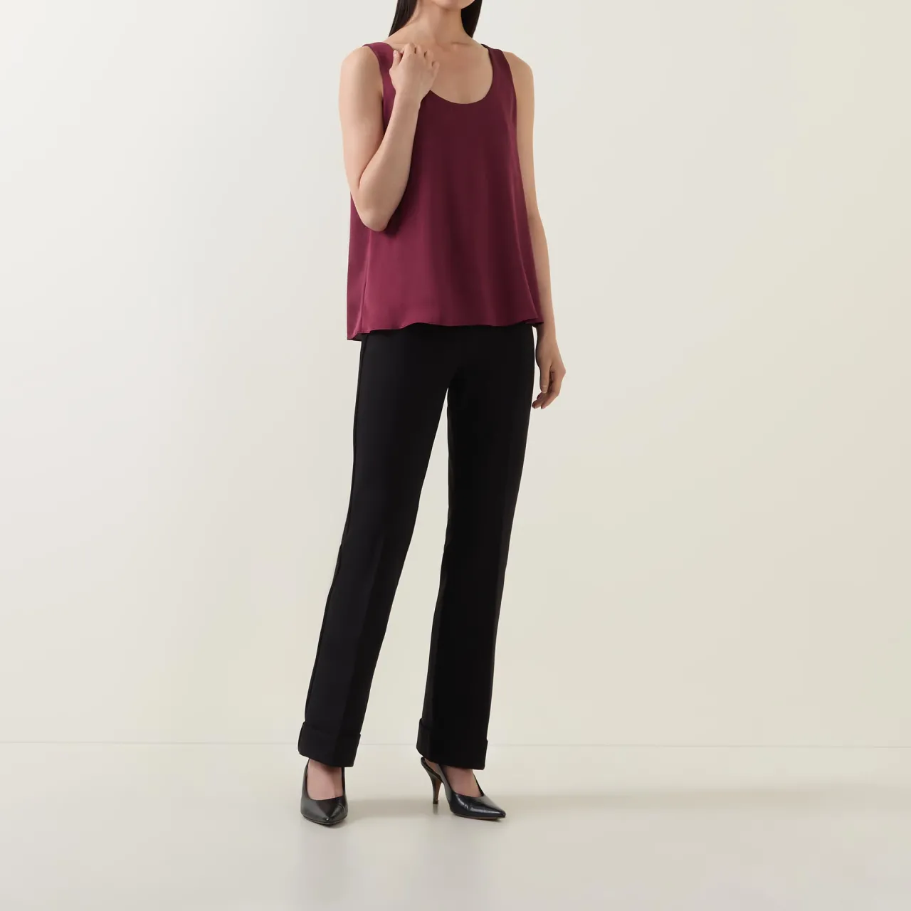 Best JOSEPH RIBKOFF Flared Leg Trousers