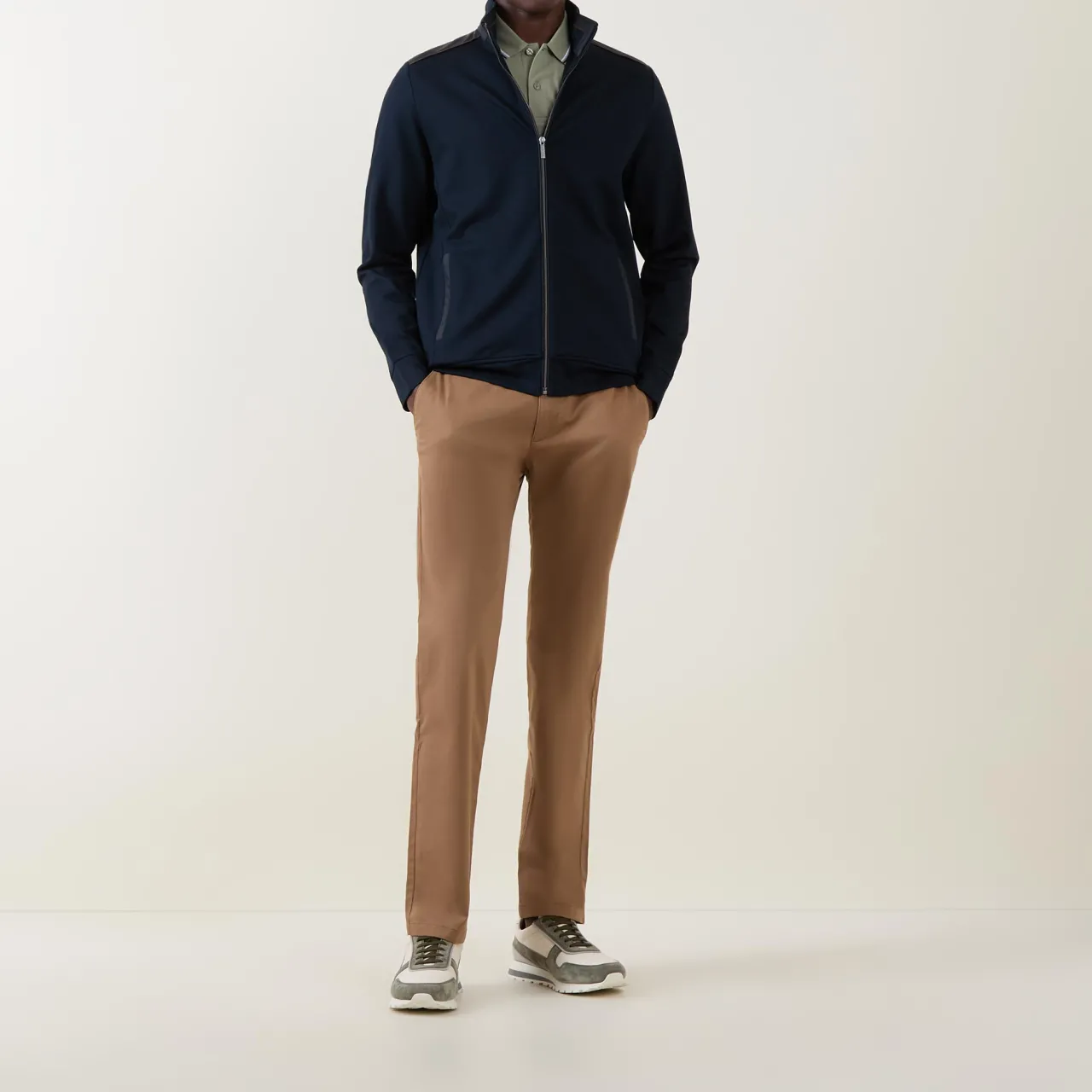 Online BUGATTI Flat Hybrid Zip Sweatshirt