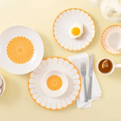 Fleur Soleil Coffee Cup Saucer