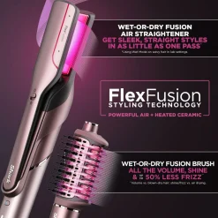 Discount SHARK FlexFusion Heat Straight All Hair Types with Storage
