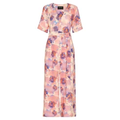 Floral Belted Jumpsuit