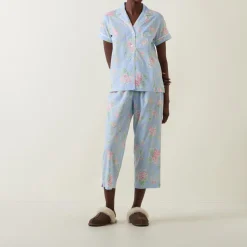 Floral Cropped Pyjama Set