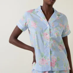 Floral Cropped Pyjama Set