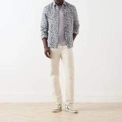 Sale LYLE & SCOTT Floral Jacquard Single Cuff Shirt