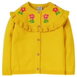 Floral Ruffle Cardigan